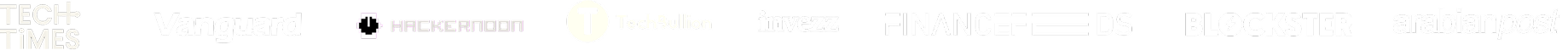 Tech Times, Vanguard, HackerNoon, TechBullion, Investa, Financefeeds, Blockster, Arabian Post